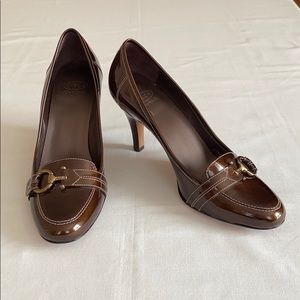 Circa Joan & David Patent Brown Pumps 8